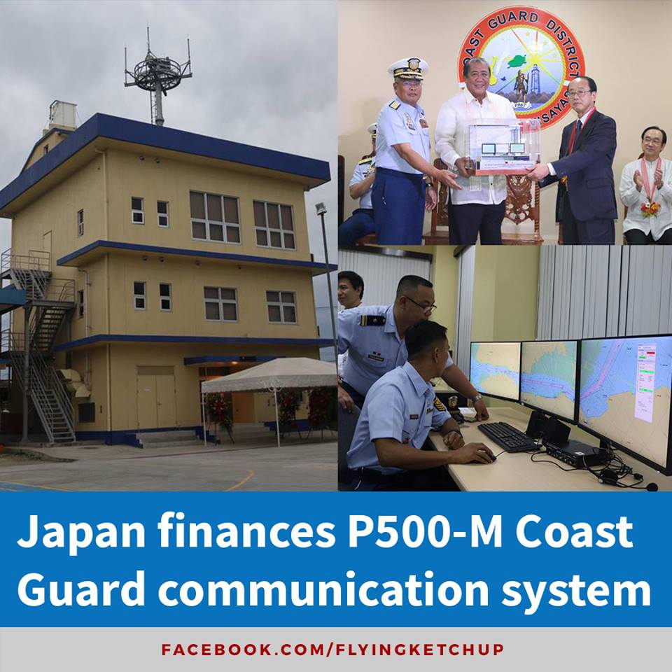 FlyingKetchup's tweet image. &quot;The project would enhance the PCG’s capabilities for law enforcement, prevention of maritime accident and quick-rescue operation, and contribute to the overall improvement of maritime safety.&quot; #BetterPhilippines #PartnerForChange #MaramingSalamat

Story: goo.gl/UNkbTy