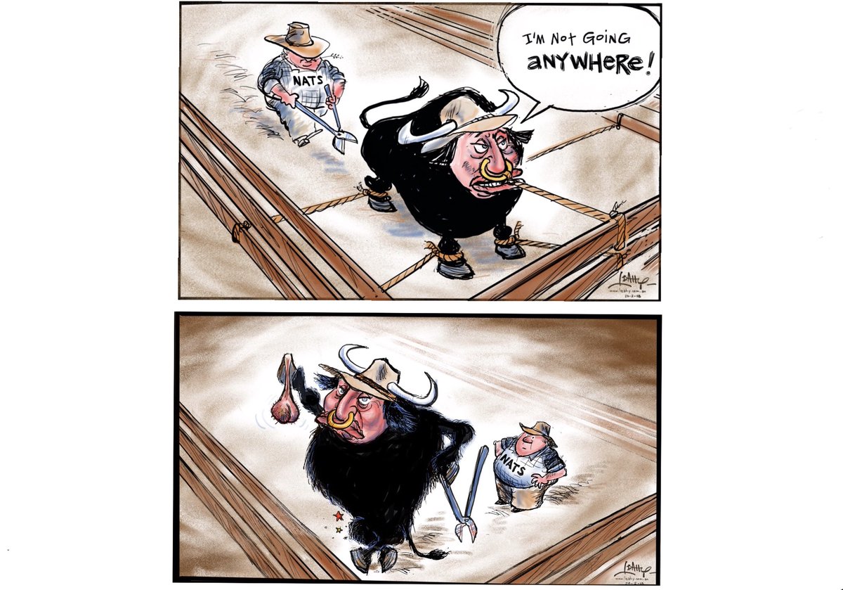 leahycartoons's tweet photo. BARNABY’S KNACKERY SERIES #taxpayers #BarnabyGate #Joyce #JoyceGate #BAN #bonkban #BarnabyJoyce #Leadership #BarnABY #BarnaBaby @Barnaby_Joyce @ABCPolitics #auspol @couriermail @BreakfastNews @TurnbullMalcolm @SkyNewsAust @sunriseon7 https://t.co/umGEtXybfu