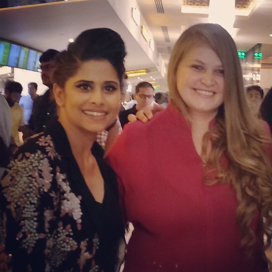 VidhiKasliwal's tweet photo. 2 amazing actresses... 2 completely different genres... 2 wonderful films!! Go watch!! #Raakshas #AmhiDoghi Wishing both teams a great run at the box office!! #FilmyWeekend #InTheatres @SaieTamhankar @bapat_priya https://t.co/YExzOT4tVm