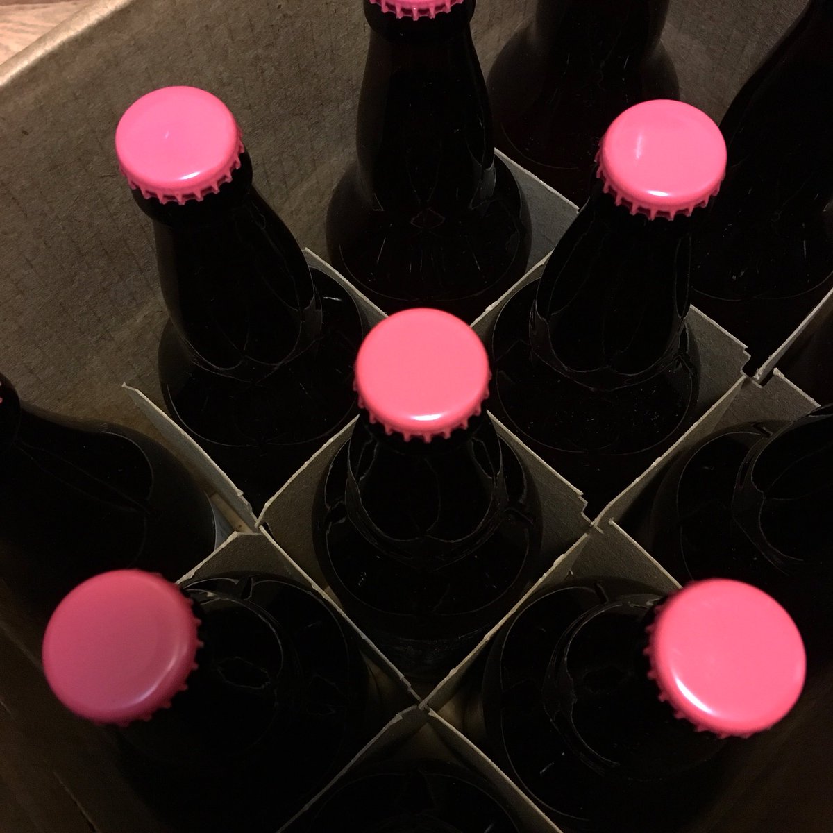 Bottled up my #blondeale tonight. Can’t wait to crack one open for #InternationalWomensDay 🍻 #womeninbeerrock #homebrew #womenwhobrew