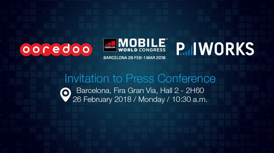 piworks's tweet image. You are invited to join #piworks &amp;amp; #Ooredoo Group press conference at #MWC18 Barcelona! Learn more about how we revolutionize the way mobile user experience is managed!
buff.ly/2oiGp0T