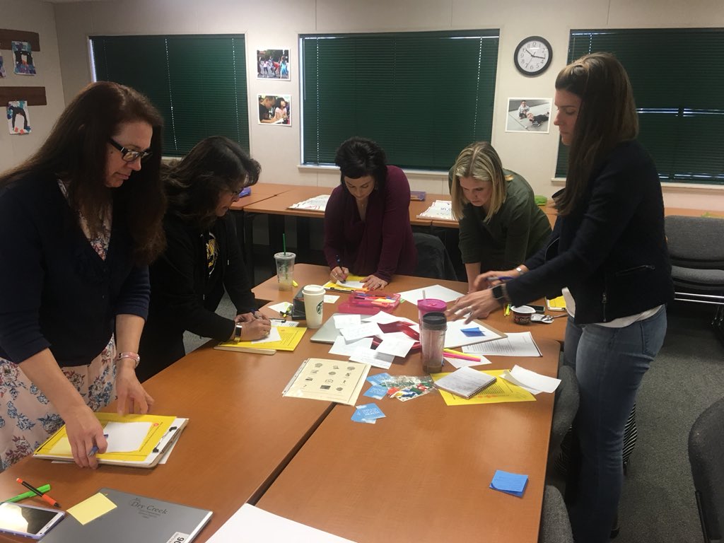 JamnEduTeach's tweet image. Heads together....co-teachers actively sharing ideas about teacher utilization. @annebeninghof #coteachingthatworks #dcjesdproud