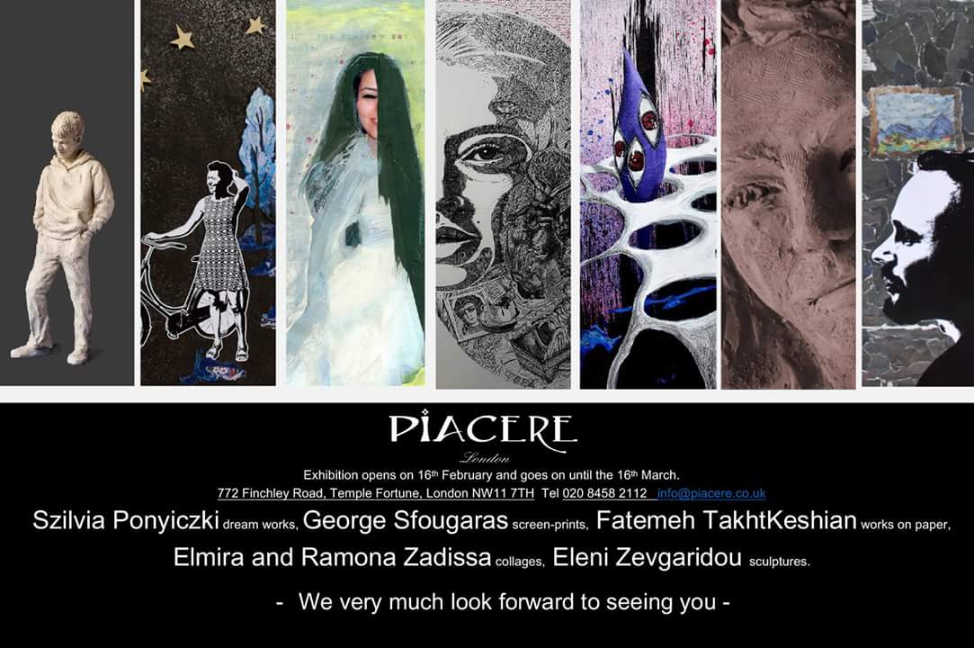 GSArtWorks's tweet photo. #art #exhibition #london  #focusonidentity Our first physical London exhibition organised by @ftakhtkeshian with
@szilviaponyczki @elenizevgaridou @elmirazadissa @gsfougaras @focusonidentity https://t.co/NqNEE0eJsx