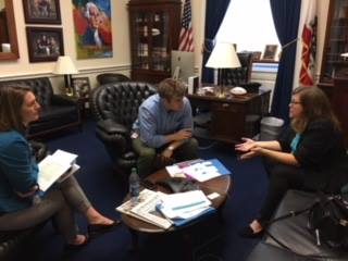 thejoyguild's tweet image. Amazing time on the Hill w/ @IamCervivor sharing our #cervicalcancer stories and the importance of #cotesting guidelines with health legislative staff for @RepCarbajal @GOPLeader &amp;amp; @DorisMatsui.  Thank you for helping us save lives. #WeAreCervivor #CervivorAmbassador #California
