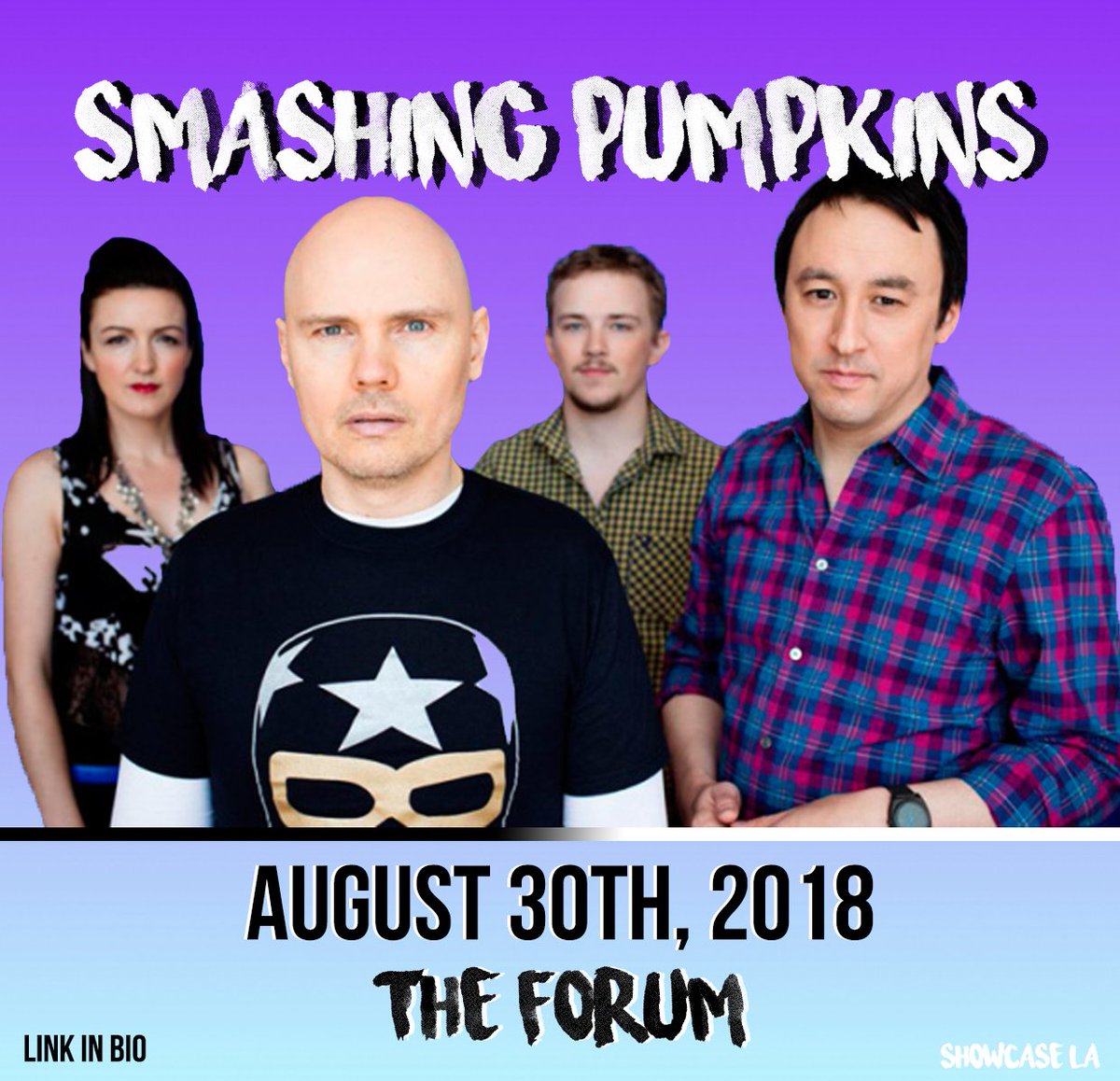 LAshowcase's tweet image. | @SmashingPumpkin 

August 30th, 2018 @theforum 
Tickets: goo.gl/kP4qRn

#events #concerts #losangeles #what #to #do #la #SmashingPumpkins #Inglewood #things