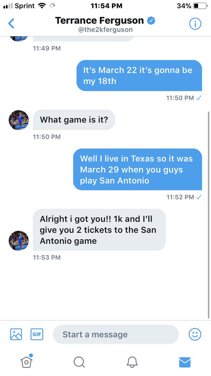 calebr2000's tweet photo. YOOO HELP ME OUT 1k retweets and @the2kferguson will hook up 2 tickets for my birthday 🙏 https://t.co/wXDxjFIn5l