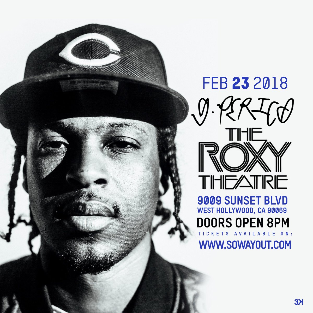 BGPerico's tweet photo. 🔵 LOS ANGELES! 2/23 @BGPerico #2THALEFT Tour LIVE! @ @TheRoxy. Tickets available now: https://t.co/lrlMsXVFVP https://t.co/W8zlpzoGBy