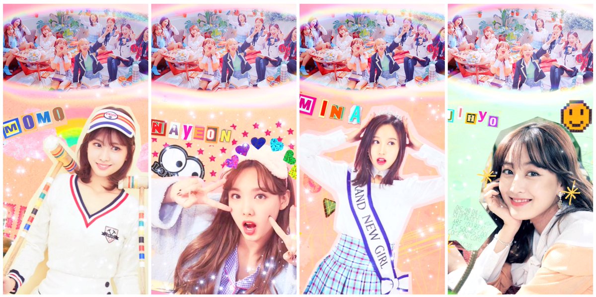 とぅぶとぅぶ 第3回 画像加工 Twice Brand New Girl フォロー Rt 1人一枚 引用rtで 1枚 リプで欲しいメンバー Brandnewgirl Twice Twice壁紙