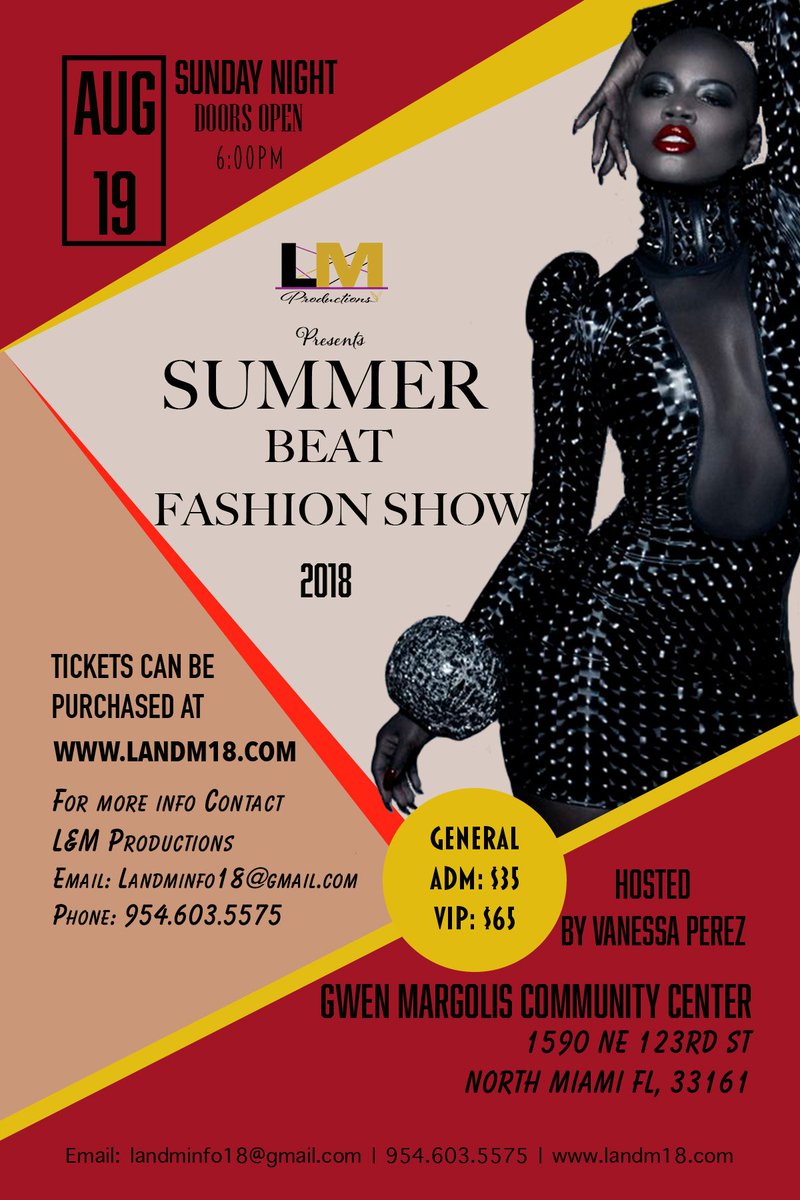 #summerbeatfashion #summerbeatfashionshow #summerbeat #LMProductions #lmproductions #fashionready #fashion #miamifashionshow #miamifashion #fashionshow