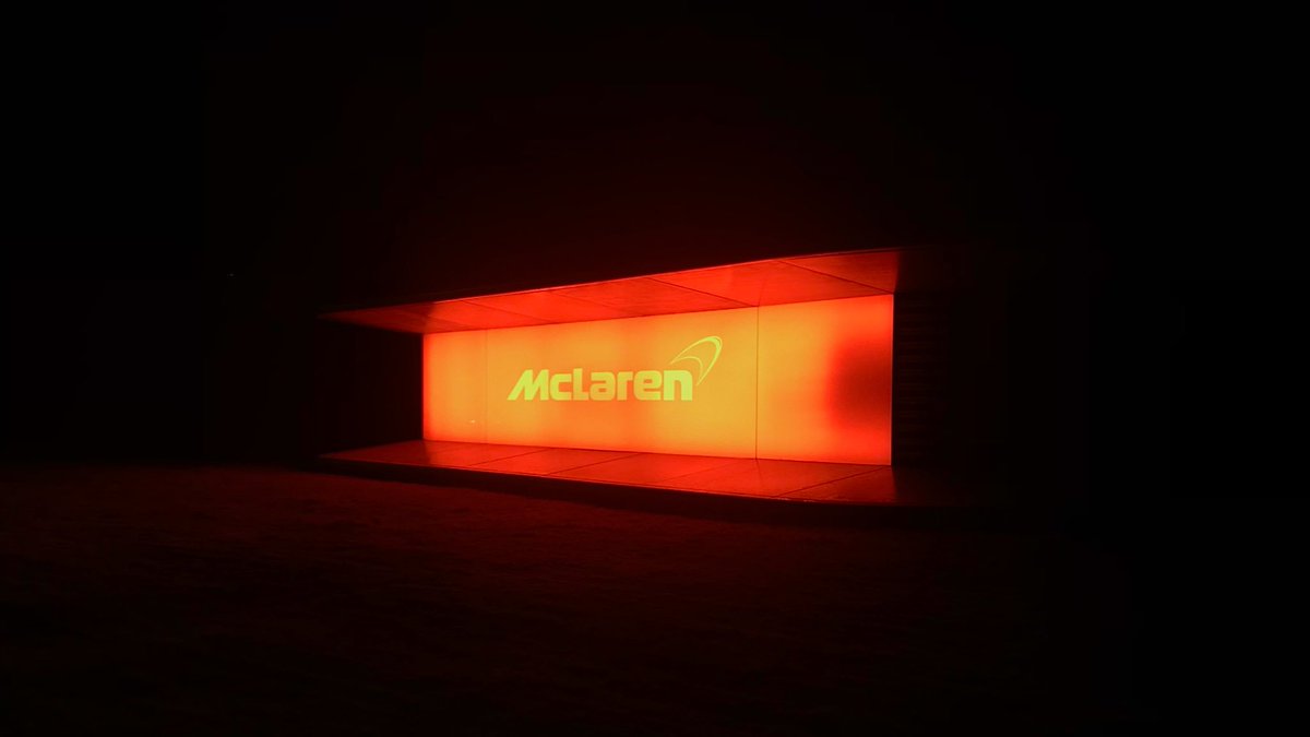 McLarenF1's tweet photo. When the sign turns orange at MTC. 👀 It’s #MCL33 launch day, folks. https://t.co/1bgz4arQfF