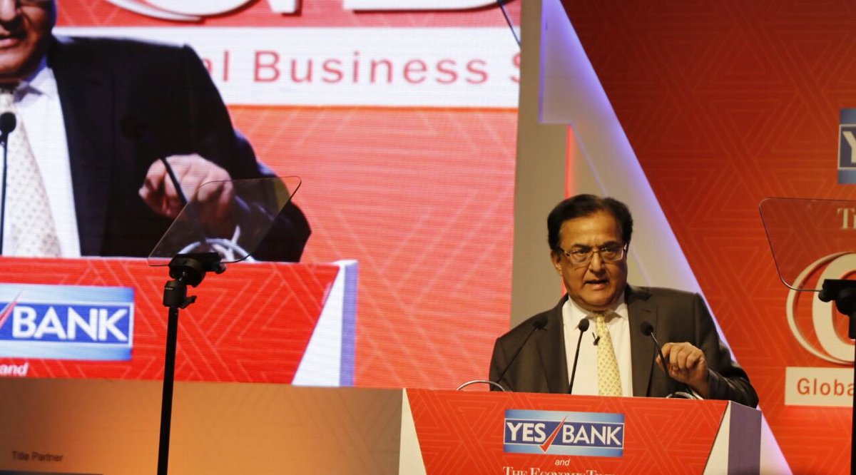 ETNOW_GBS's tweet image. MD &amp;amp; CEO, @YESBANK &amp;amp; Chairman, YES Global Institute, @RanaKapoor_ : The future India will be delivered by our latent and not the backward practices. #UpskillingIndia