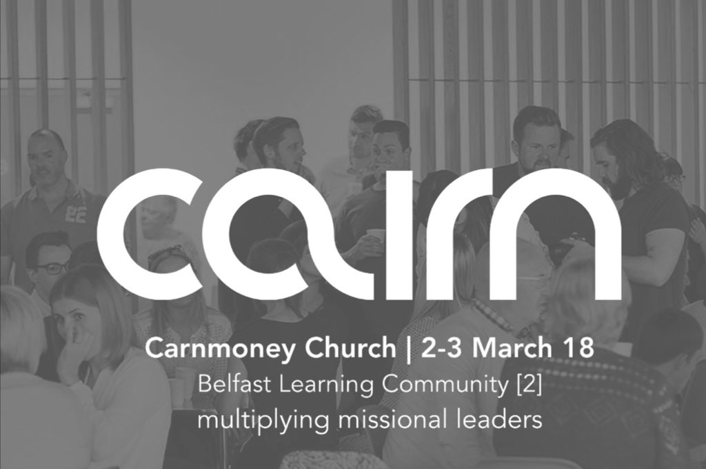 So good to have the guys from <a href="/CairnMovement/">Cairn</a> back with us in Belfast for Learning Community 2 on 2-3 March <a href="/ChurchCarnmoney/">Carnmoney Church</a> 

This is the last chance for outside churches and leaders to join us. You can register below

eventbrite.co.uk/e/cairn-belfas…