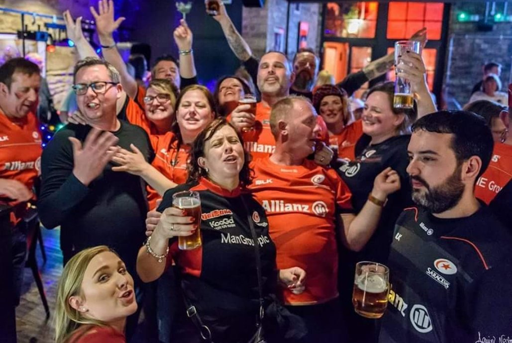<a href="/jimhamilton4/">Jim Hamilton</a> <a href="/Wolfpack_Lager/">Wolfpack Lager</a> Ahh the spot of the <a href="/sarriessupport/">Saracens Supporters Association</a> euro cup winning party! What a night that was!! #sarriesfamily