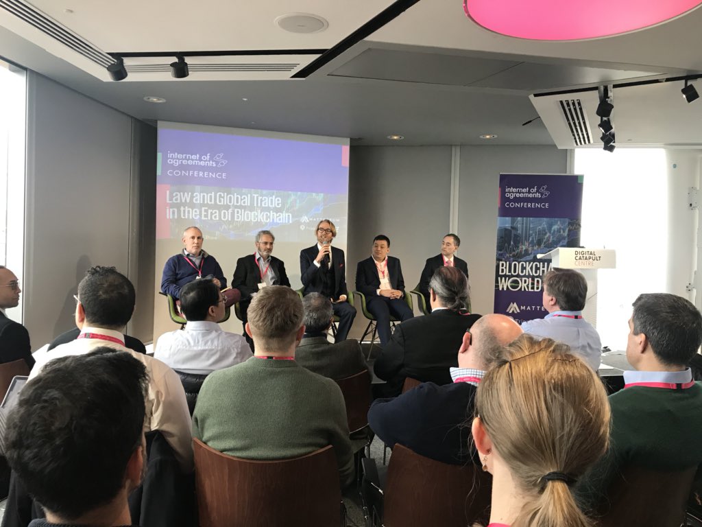 4thBlockConf's tweet image. Legal Panel at Internet of Agreements Conference #IOFA #BlockChain