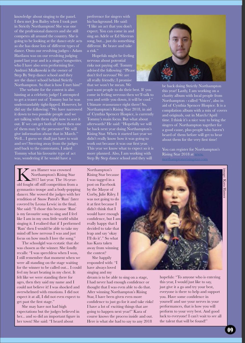 Thanks to <a href="/northantsnotes/">Northampton Notes</a> for featuring us in Issue 1! 🌟