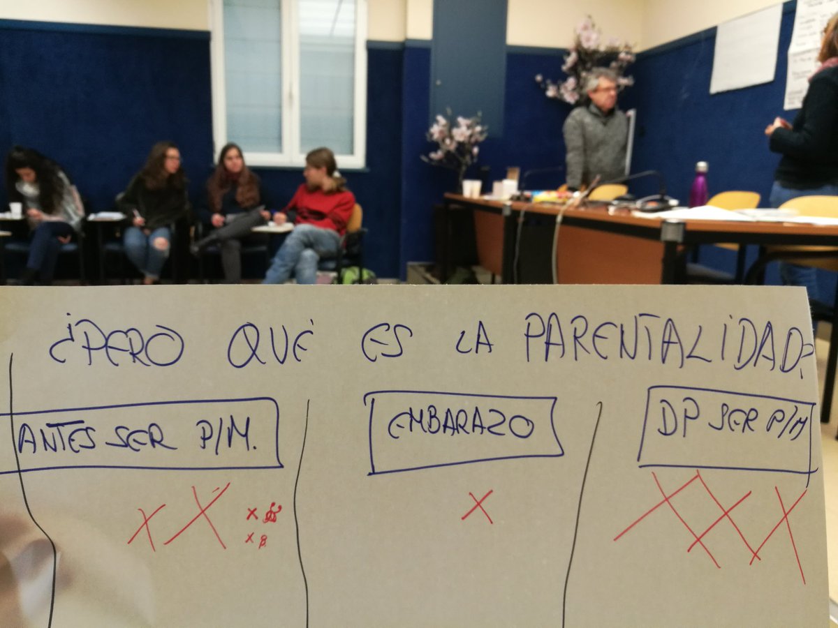 bidegintzascoop's tweet photo. Cuándo trabajamos la parentalidad ? Antes de ser padres ? Durante el embarazo ? Una vez que ya son padres ?
A pensar ...
Seguimos con el.taller de formación en Parentalidades Masculinas con las.entidades red EDUCO @aven #parentalidades++ https://t.co/kDqCdhB5YD