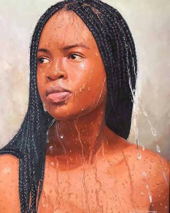 DonovanGoliath's tweet image. Can we please retweet the hell out of Nigerian painter Oresegun Olumides work. DAMN 🔥🔥🔥