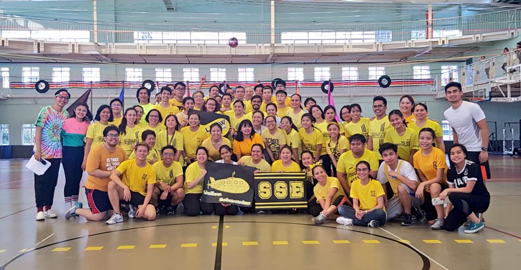 uapmmc's tweet photo. UG 2018's 1st Runner-Up: Yellow Submarine! • #UnitasGames2018 

(c) UA&amp;P PMT https://t.co/psbIHanMx0