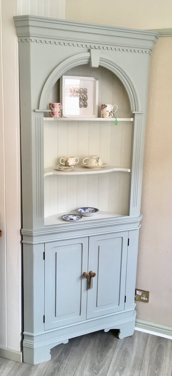 Nicky Jones On Twitter Beautiful Corner Cabinet In Antique White