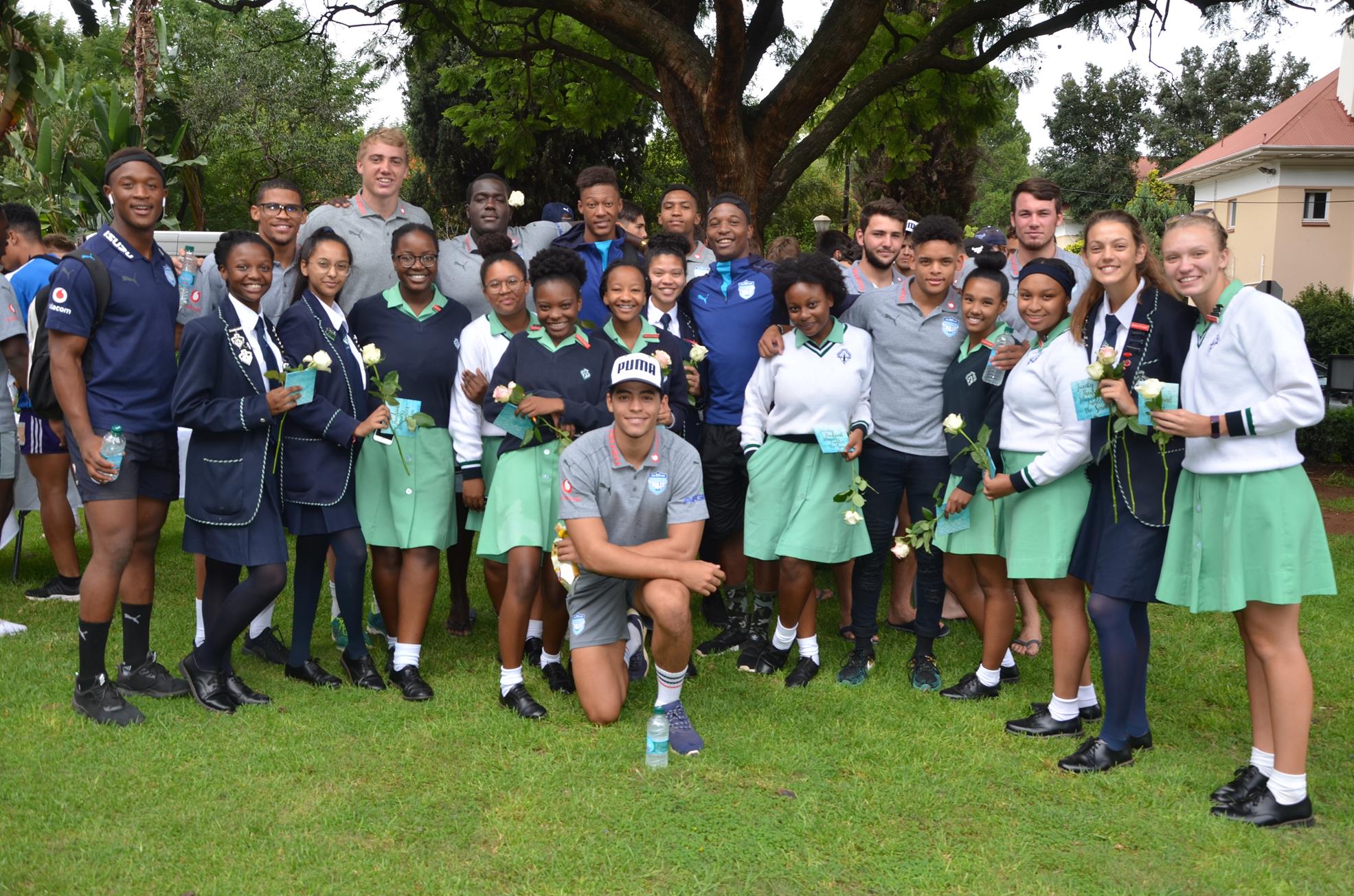 Pretoria Girls High Pretoriagirlshigh Paid A Visit By The U 19 Bluebulls To Hand Out Roses To The Matrics Receiving Their Matric Dance Invitations T Co 99e04uhg2n Pretoria Girls High Pretoriagirlshigh Paid A Visit By The U 19 Bluebulls To Hand Out Roses To The Matrics Receiving Their Matric Dance Invitations T Co 99e04uhg2n