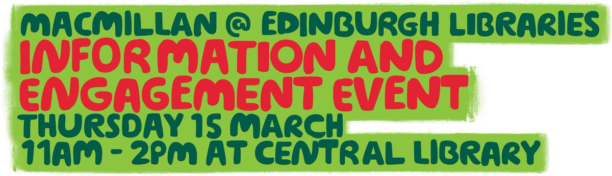 Very excited that booking is now open for our March engagement event. eventbrite.co.uk/e/macmillan-ed…