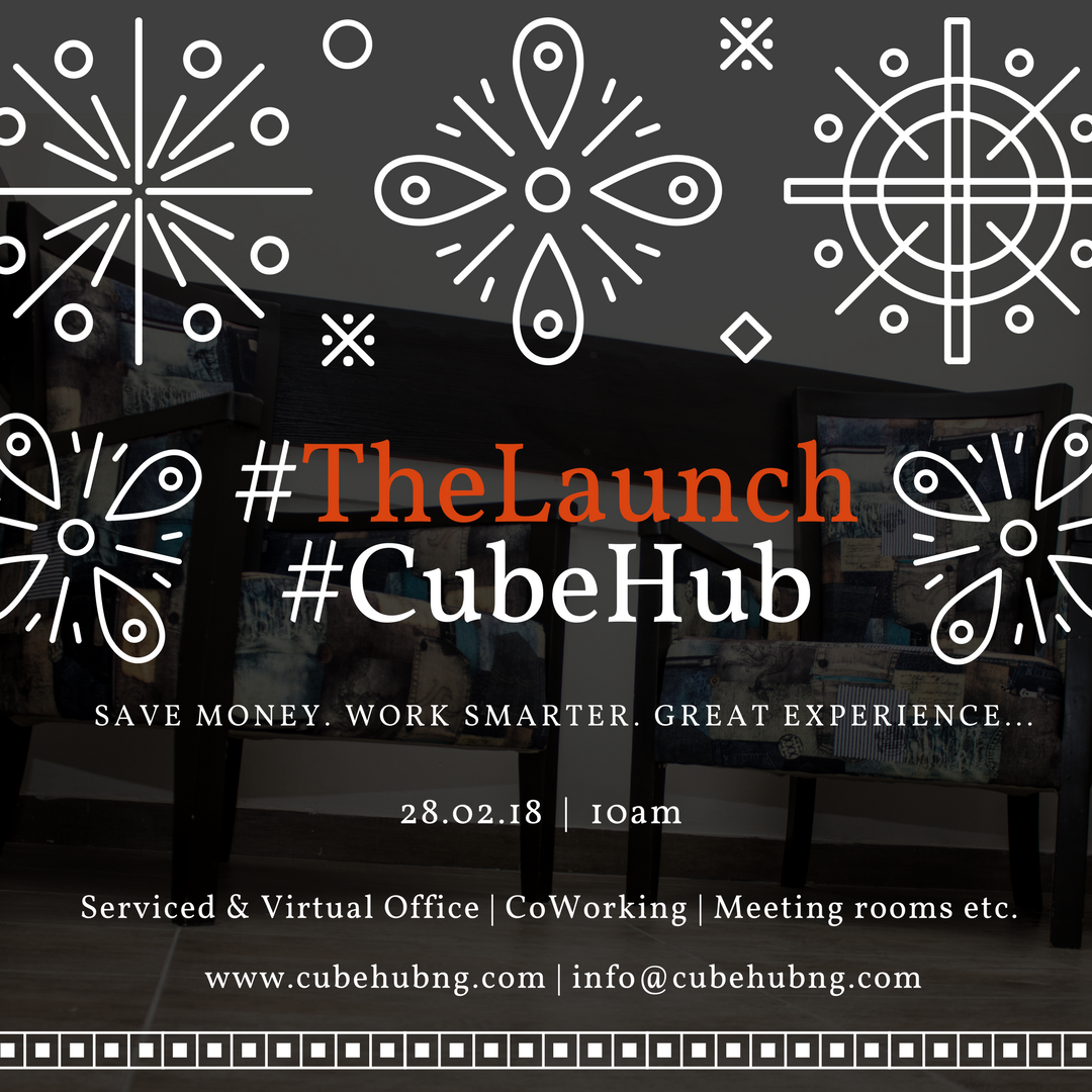 CubeHubNG's tweet photo. Are you a small business or start up? We've got you covered with well serviced office space to work. @sounditnow @JSB1218 #coworking #privateoffice #sharedworkspace #workspace
#cubehub #prelaunch #TheCountDown #6Daystogo #businessaddress #startup #businessidea #focus #motivation https://t.co/2fndV8wQzJ