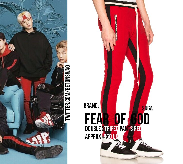 fear of god striped pants