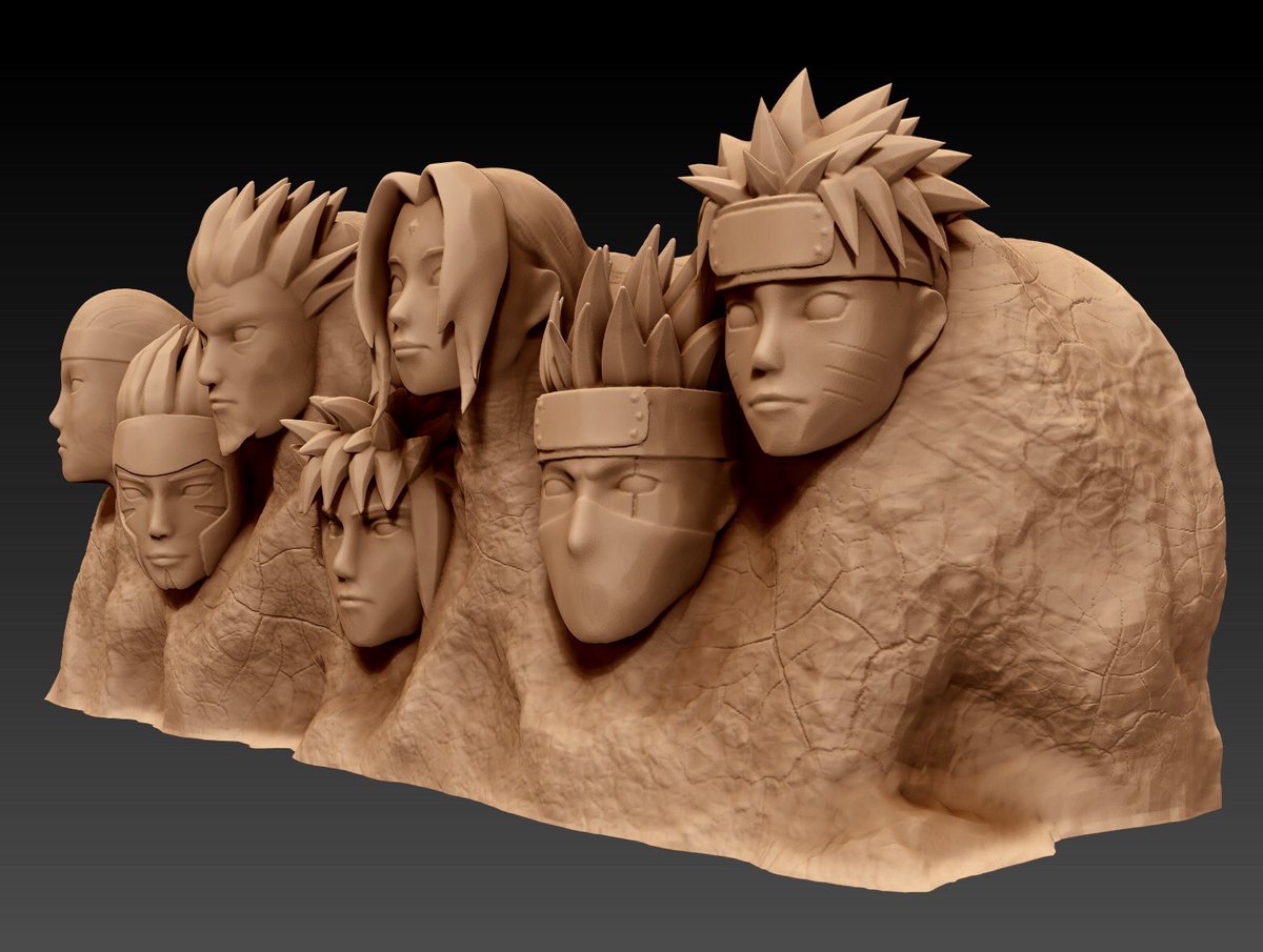 Naruto Hokage Mountain - war wer Wallpapers fill HD, hdtv, fhd, 1080p