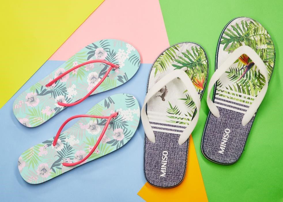 miniso flip flops