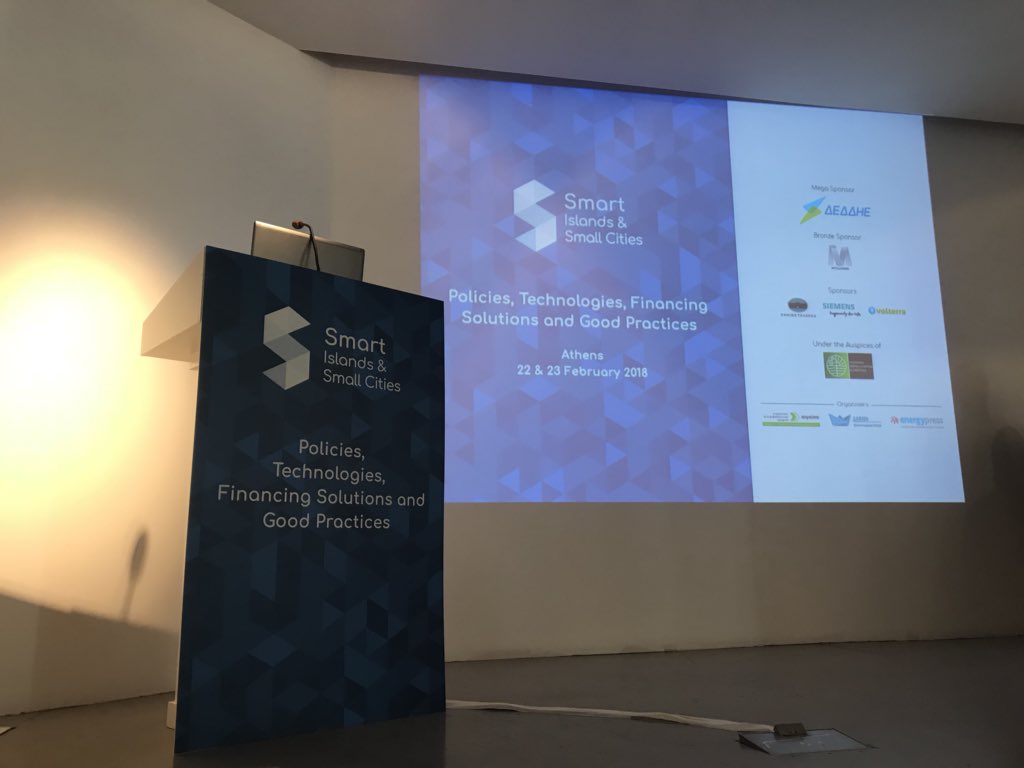 ivo_g_georgiev's tweet photo. Today will present the #DeepPlatform and the #EEFIGToolkit , and their relevance to European Smart Islands in Athens. #EEFIG #energyefficiency https://t.co/9K5NL5frKm