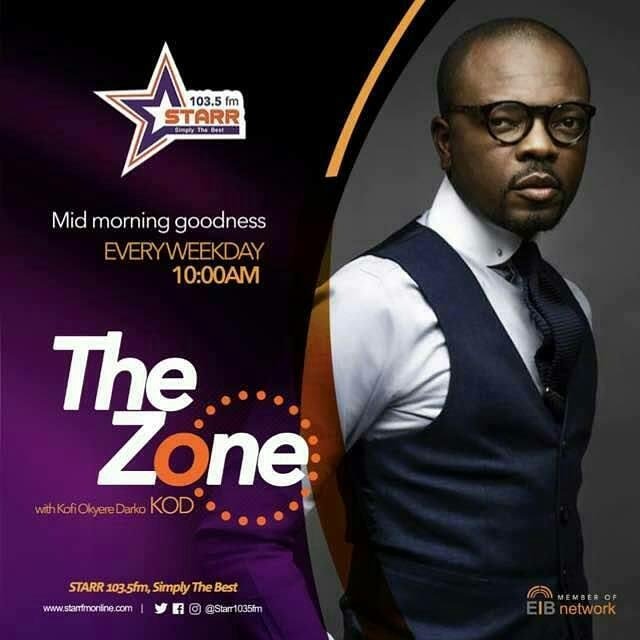 peacenlove_gh's tweet photo. It's Freaky Funky Friday on #TheZone with Mr Classic Man KOD on Starr1035fm today from 10am - 2pm
Make a date and tune in to us @Starr1035Fm with @kod57gh @djmonogh https://t.co/re2jnwdNt4