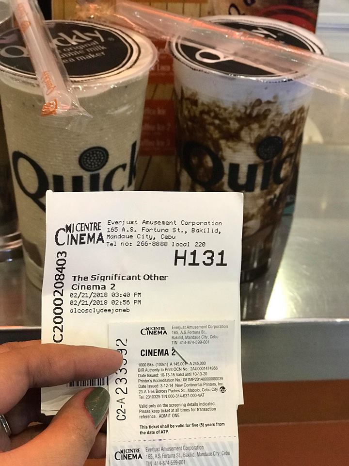 ZedGaff's tweet photo. "Don't justify your flirtation'' #TheSignificantOther 
Ang heavy ng emotiion @LoviPoe @ErichGonzales @akosimangtomas  😻 https://t.co/QOD01iu5KU