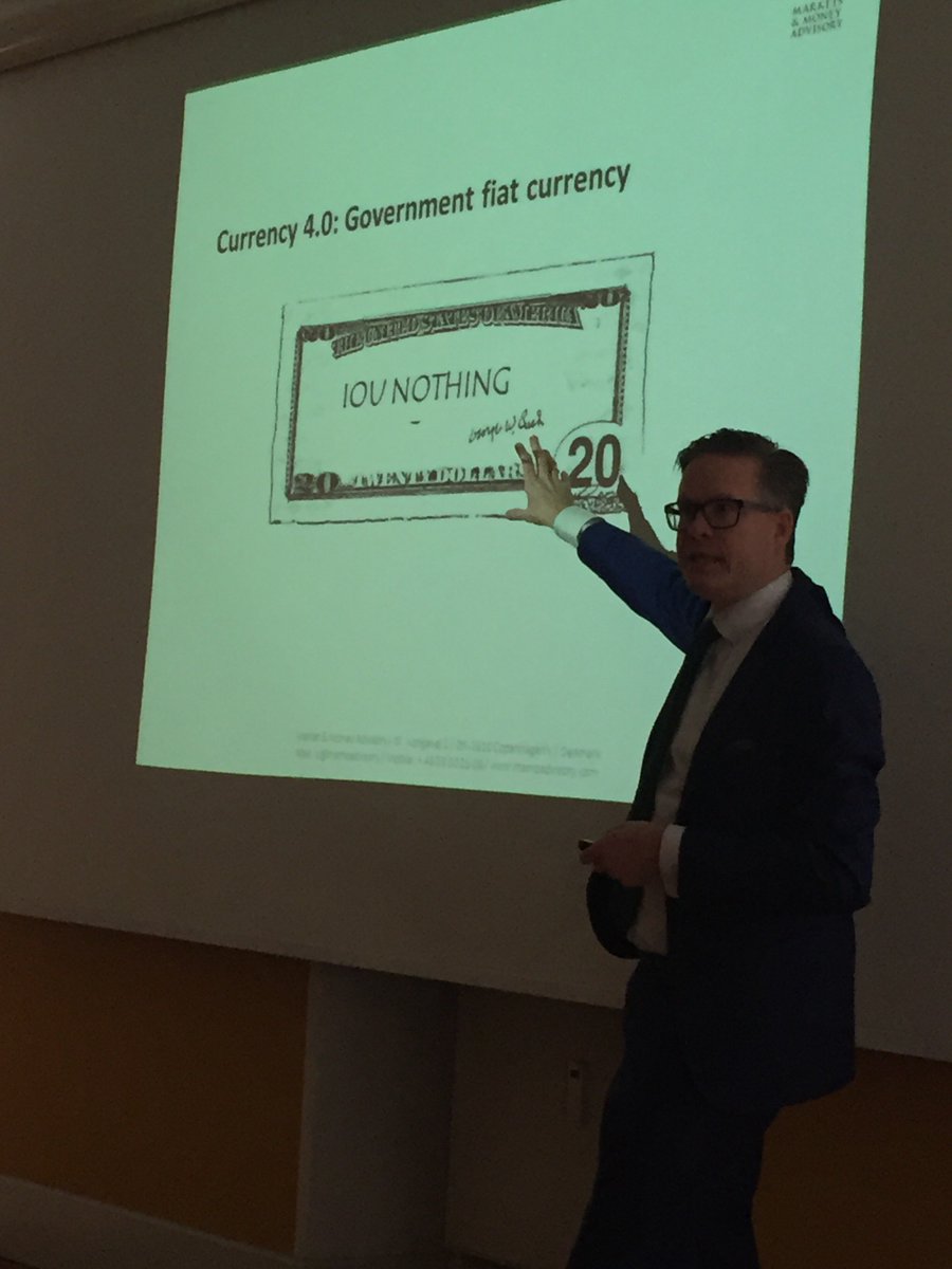mamoadvisory's tweet photo. @oekpolnet  Der er ikke noget bagved! Miracle Money 
Lars Christensen giver historiske eksempler. Krypto-konference i Økonomisk Politisk Netværk #dkpol #dkoeko https://t.co/FhwBstzO86