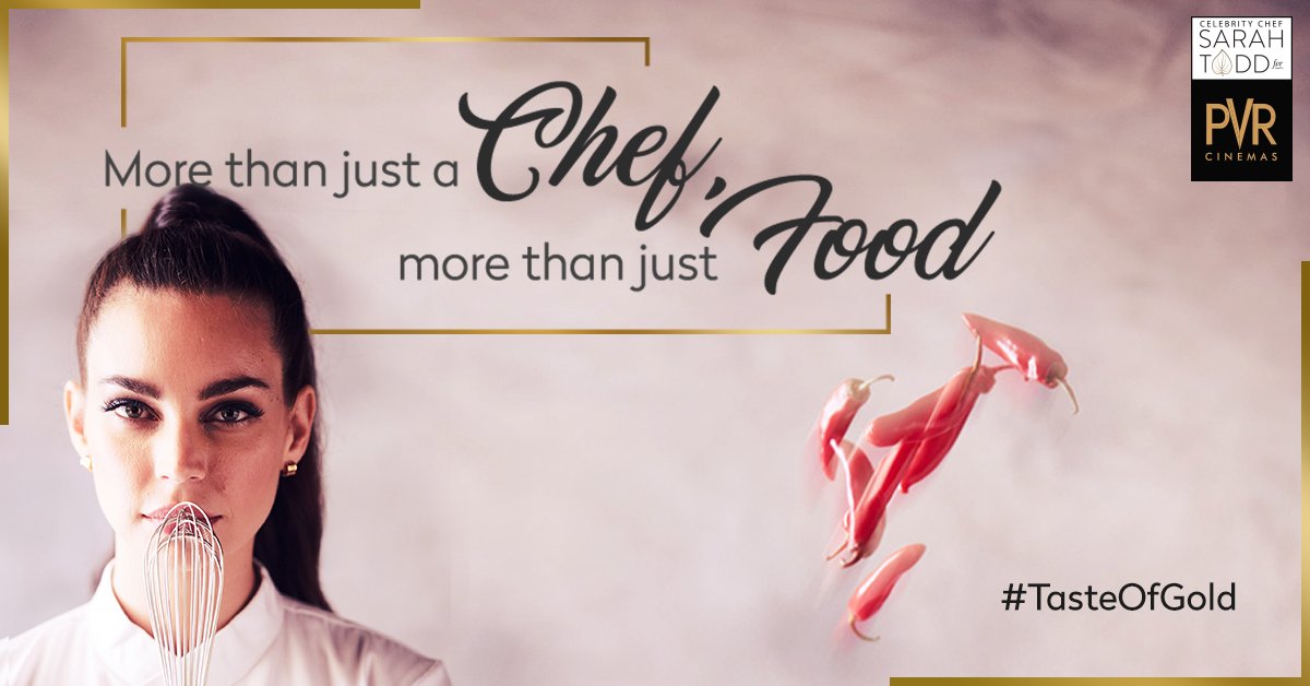 _PVRCinemas's tweet photo. She’s the author of world-renowned “The Healthy Model Cookbook”, a food show host, and now the reason for your delicious experience at #PVRGoldClass. @Sarah_Todd_ #TasteOfGold
Available in Bengaluru I Mumbai (Phoenix Market City, Kurla) I Delhi NCR (Logix City Centre, Noida) https://t.co/m4Xzb513md