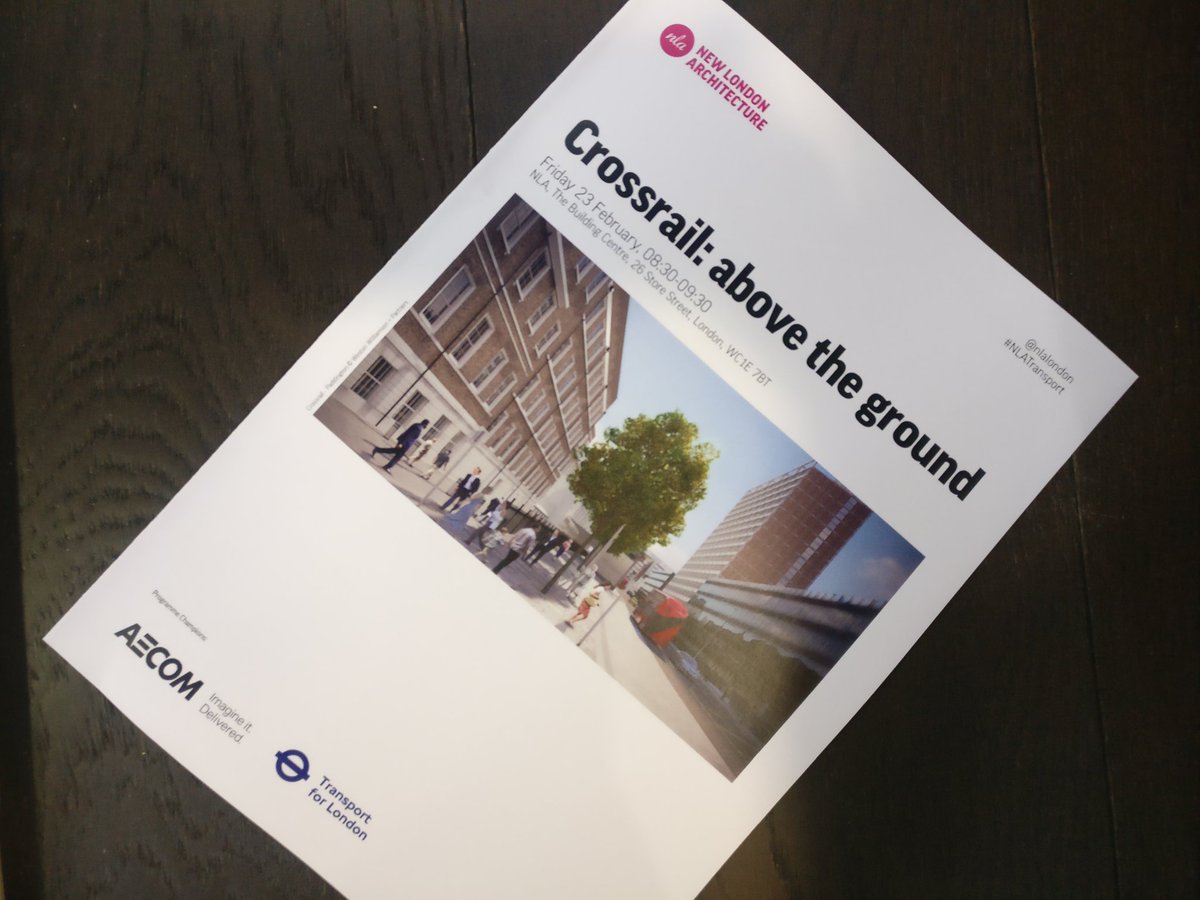 nlalondon's tweet photo. Crossrail: above the ground - This morning our breakfast talk focuses on the preparation being made, and changes still to come, stay tuned for live tweets! #NLATransport https://t.co/LmuqdX12UX