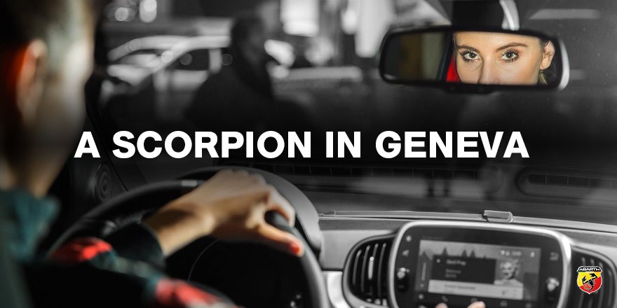 AbarthSchweiz's tweet image. Warm up your engines: From March 8 to 18, we’ll be waiting for you at the 88th #GenevaInternationalMotorShow at booth 5130! #GimsSwiss