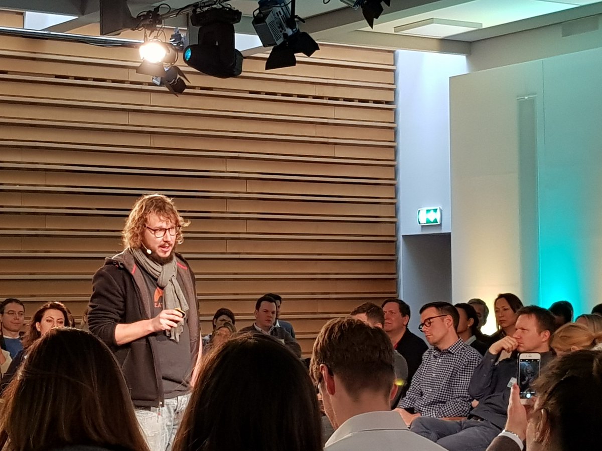 Exponential acceleration and unprecedented possibilities: great insights from <a href="/Playrough/">Christoph Bornschein</a> at #HRCon18 <a href="/Siemens/">Siemens</a> <a href="/tlgg/">TLGG Agency</a>