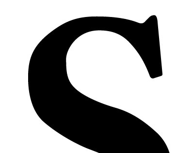 AvanType's tweet image. Looking into the Adobe Caslon Pro "S"...
Is it a matter of being faithful to old origins or a a matter of loosing smooth-curves by time !!?