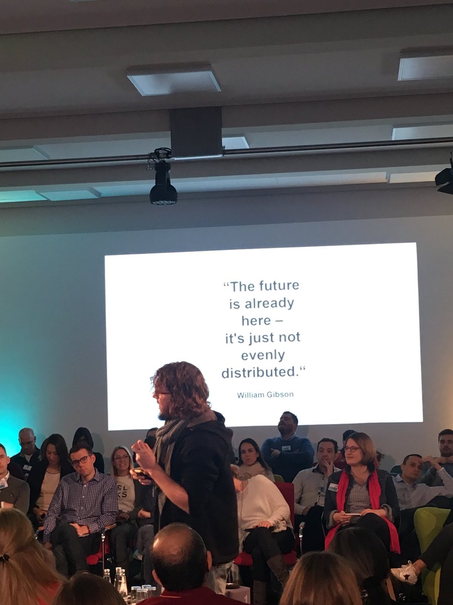 I always enjoy and appreciate listening to true experts in digitalization explain current developments and the impact on society.

It made me happy to hear  <a href="/Playrough/">Christoph Bornschein</a> say: “I think that values are the drivers of success“

#Siemens #HRCon18