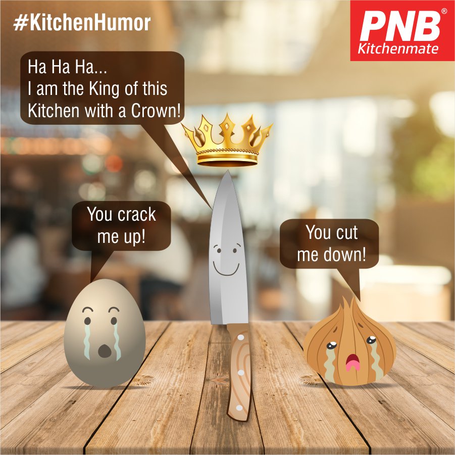 PNBKitchenmate's tweet photo. A little #KitchenHumour for you all for laugh.
So, Enjoy it!!🙂#PNBKitchenmate🍲 https://t.co/drjIDJ75ay