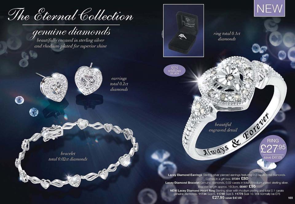 #Genuine #diamond beautifully encased in #sterlingsilver #rhodiumplated for superior shine.
LACEY #DIAMONDEARRINGS 
LACEY #DIAMONDBRACELET
LACEY #DIAMONDHEARTRING 

#eternalcollection #diamonds #Avon 

avon.uk.com/store/sadieand…
