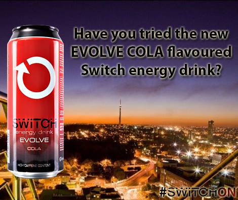We're mad about Cola :) #SwitchOn with #SwitchEnergy #EVOLVE #DrinkSwitch #Cola