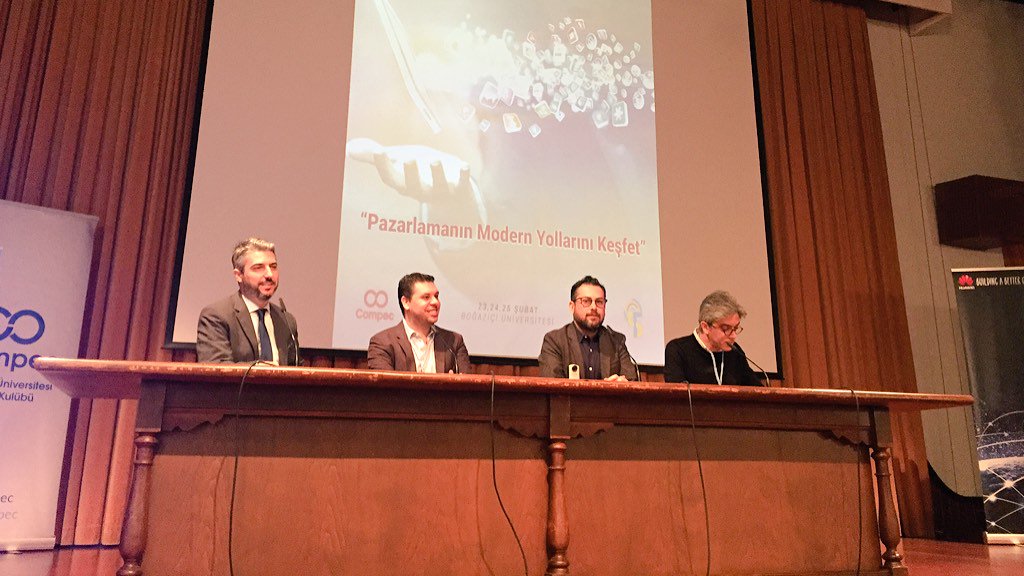 Bugün <a href="/UniBogazici/">Boğaziçi Üni.</a>’nde #TechSummit’teyiz. Pazarlamayı dijital, MROI ve #nöro açılardan inceliyoruz