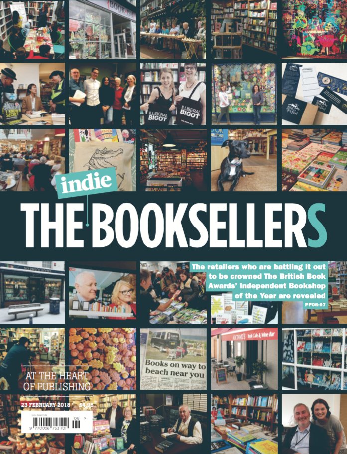 The Bookseller tweet media