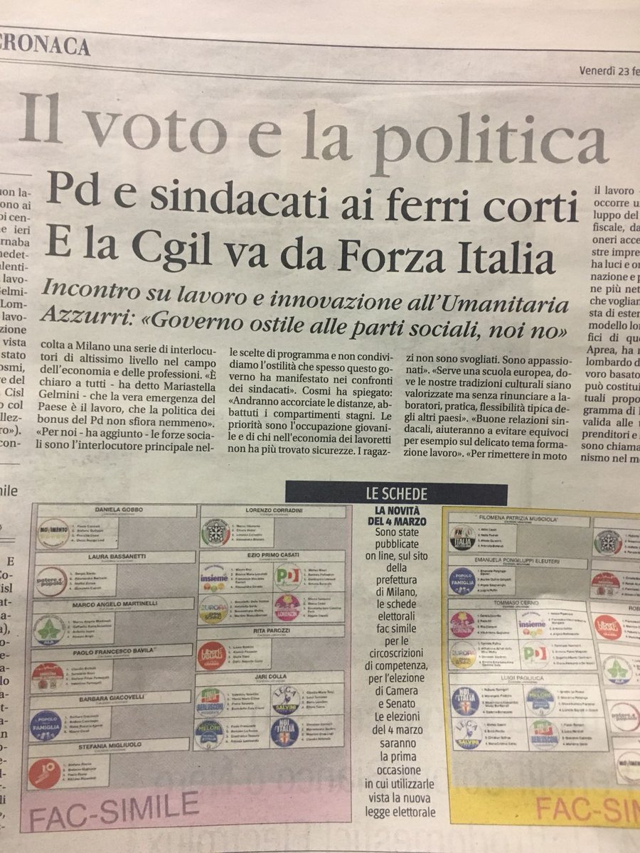 Andrew97008513's tweet photo. @benedettacosmi "l'occupazione giovanile è una priorità!" #ElezioniPolitiche2018 https://t.co/WP37nWdI2c