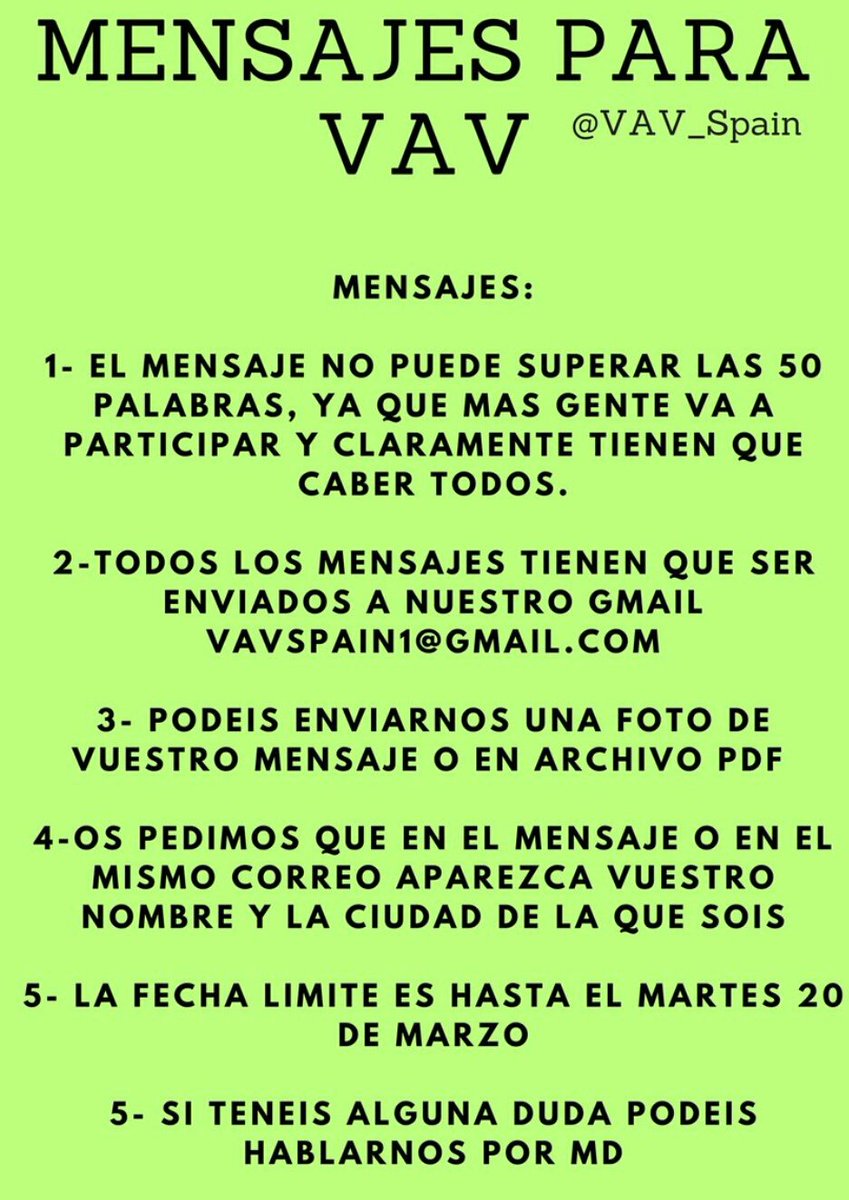 kchinguspain's tweet photo. ¿Os gusta VAV?
Desde VAV Spain están haciendo un proyecto para recoger un álbum de mensajes de las fans para
¡Entregárselo en mano a los miembros de VAV!.
#KCU #KChingU #KPOP #VAV #VAVSPAIN #MEETANDGREET #YoungBros #StVan #BaRon #ACE #Ayno #Jacob #Lou #Ziu #VAMPZ
⬇⬇⬇⬇⬇ https://t.co/77p3AfO1wR