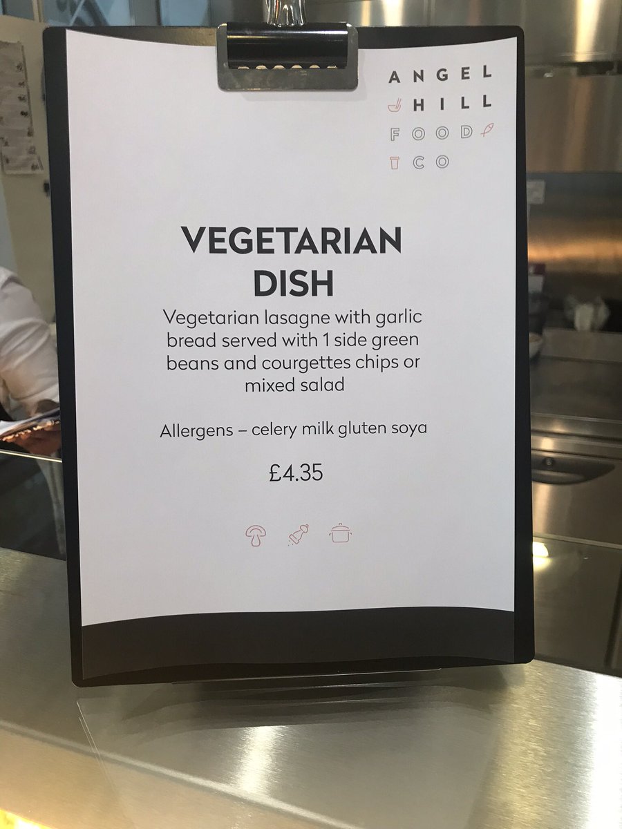 Vege lasagne today at bbc w12 looks amazing