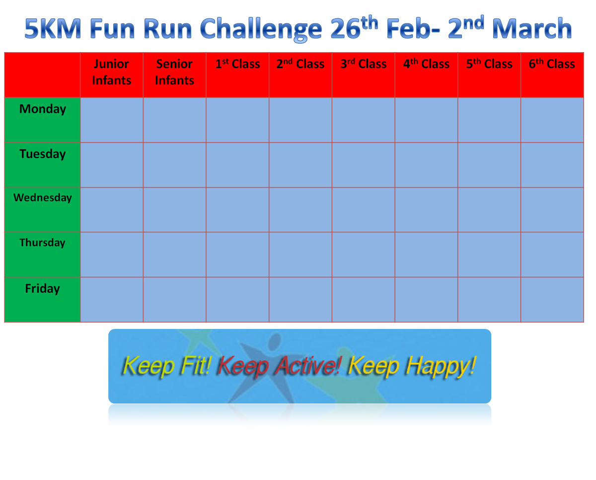 Baltydaniel_Ns's tweet photo. Baltydaniel 5Km Fun Run Saturday 10th March. 
We will do 1KM a day per child from 26th February to 9th March to reach our target of 2000KM
'it's going to be a big challenge but we're well up for it' @ActiveFlag @Baltydaniel_Ns #bringon the challenge https://t.co/Rf6nL3Ast0