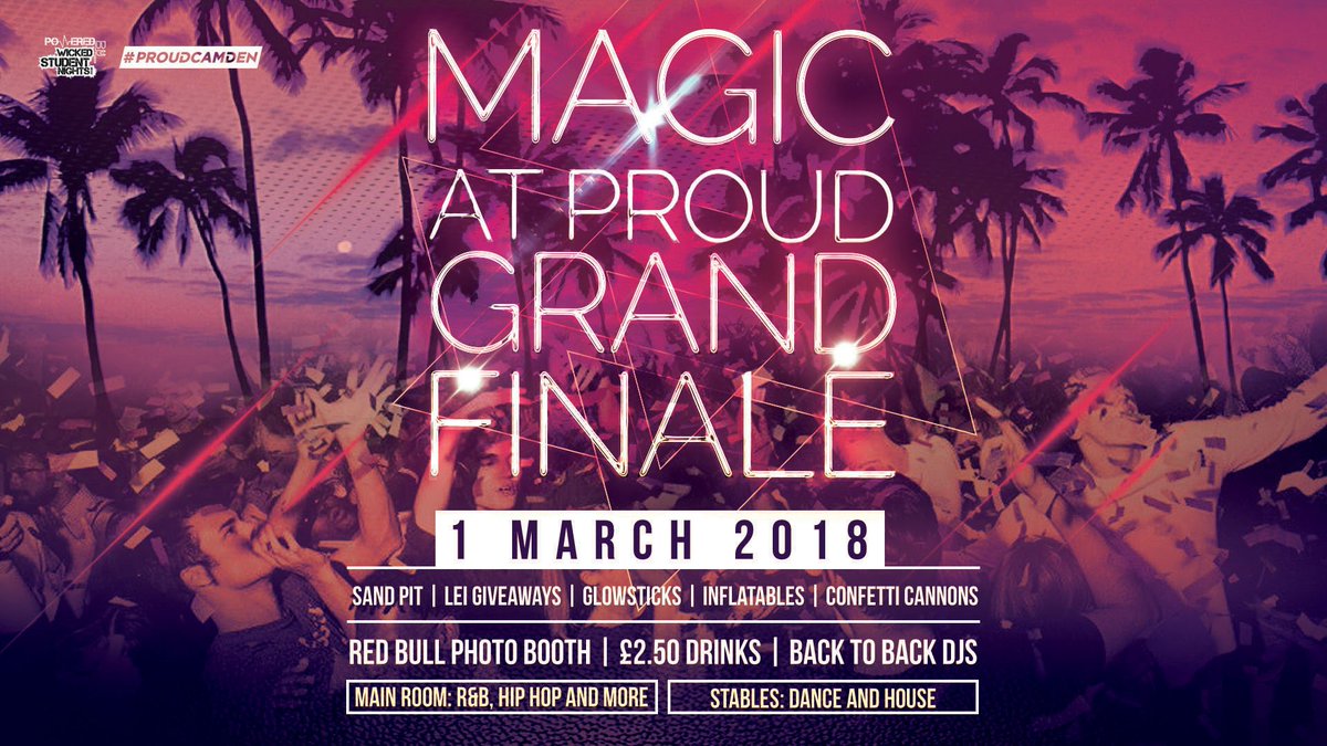 magic_wsn's tweet photo. Next Thursday, we're throwing a Massive Grand Finale Closing Party for Proud Camden. You don't want to miss this one -> https://t.co/iPmYrt9FSl https://t.co/UfygA0Cdc5