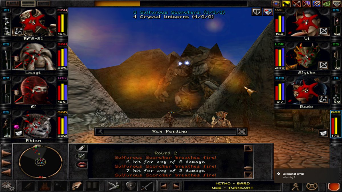 MrBacklog's tweet photo. Nearly finished #Wizardry8! In my 2nd-last #Wizardry post (bar a final review), I finish off the Rapax and fight my way through Ascension Peak. I also question the logic of mixing lizard-women and jiggle physics. https://t.co/iWLhIQFRdL #retrogaming #stopbouncing https://t.co/GqCJrN7fLH